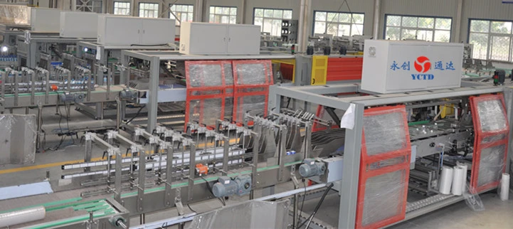 Auto Print Film Shink Wrapping Machine